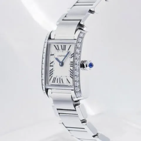 Cartier Tank Française W4TA0008 20mm Stainless steel Silver 2