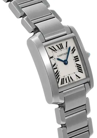 Cartier Tank Française W51008Q3 20mm Stainless steel Silver 2