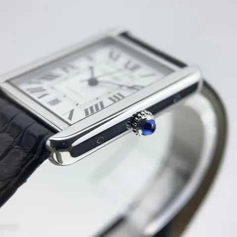 Cartier Tank W5200027 31mm Stainless steel Silver 3