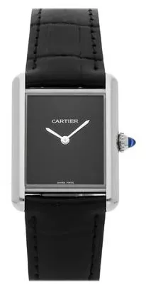 Cartier Tank WSTA0072 33mm Stainless steel Black