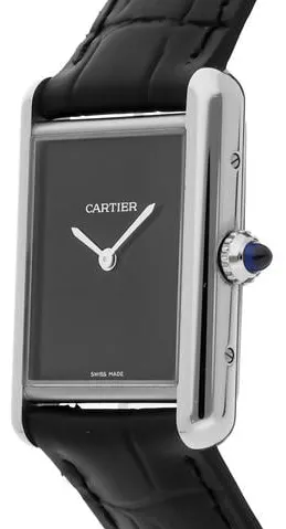 Cartier Tank WSTA0072 33mm Stainless steel Black 1