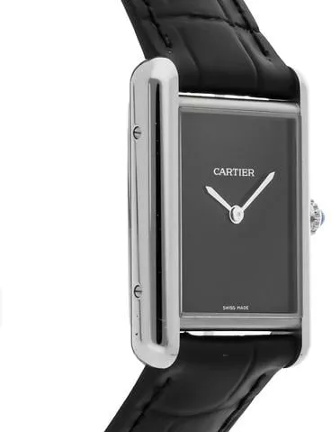 Cartier Tank WSTA0072 33mm Stainless steel Black 2