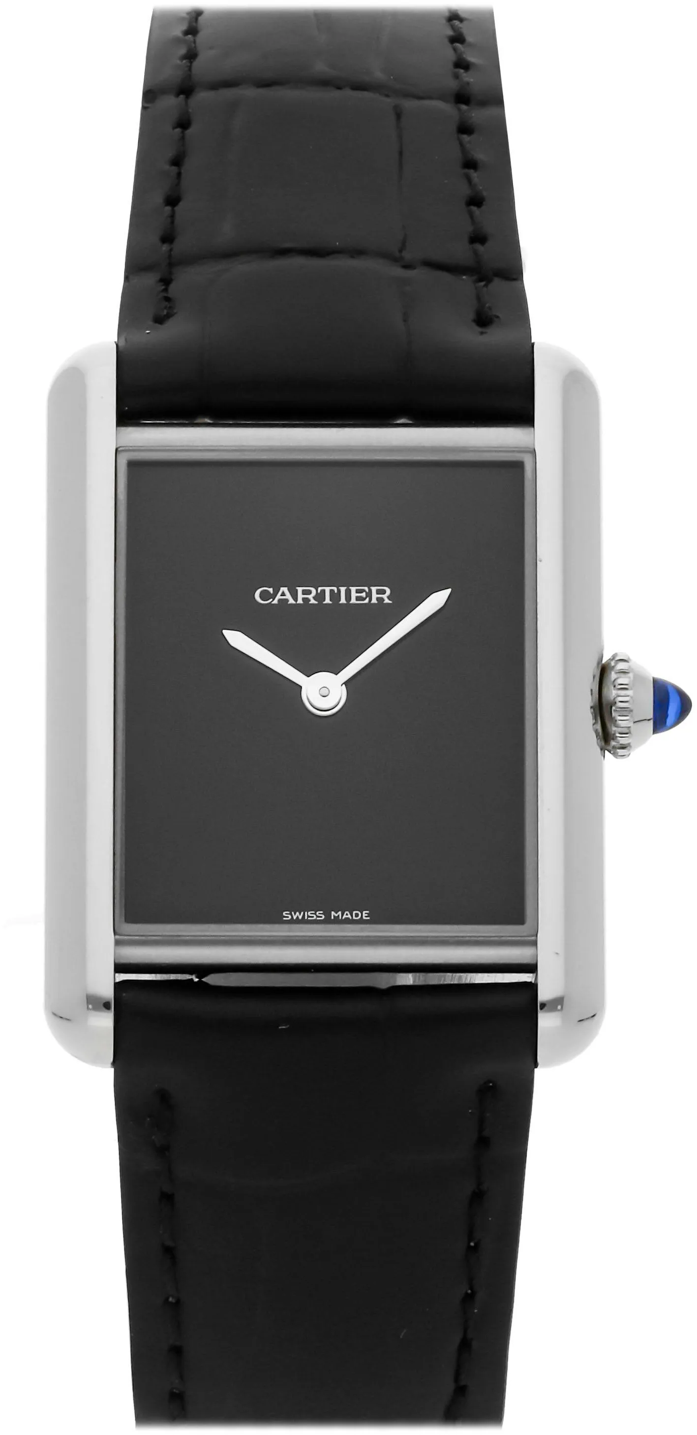 Cartier Tank WSTA0072 33mm Stainless steel Black