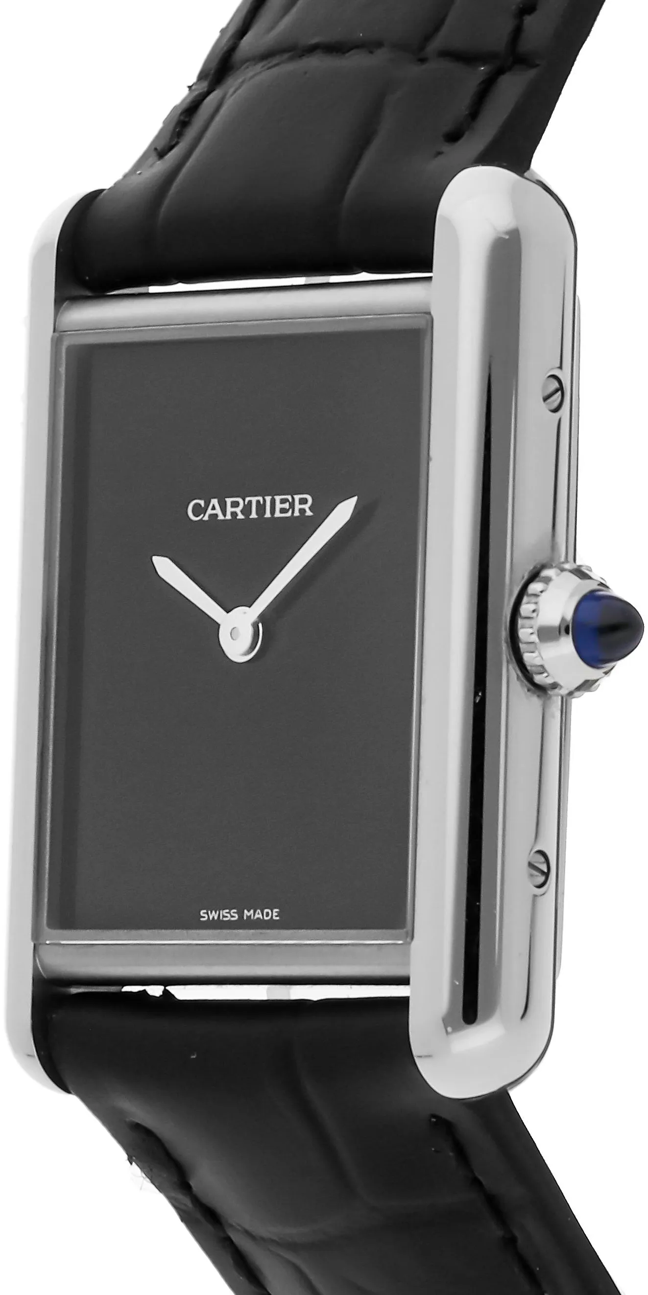 Cartier Tank WSTA0072 33mm Stainless steel Black 1