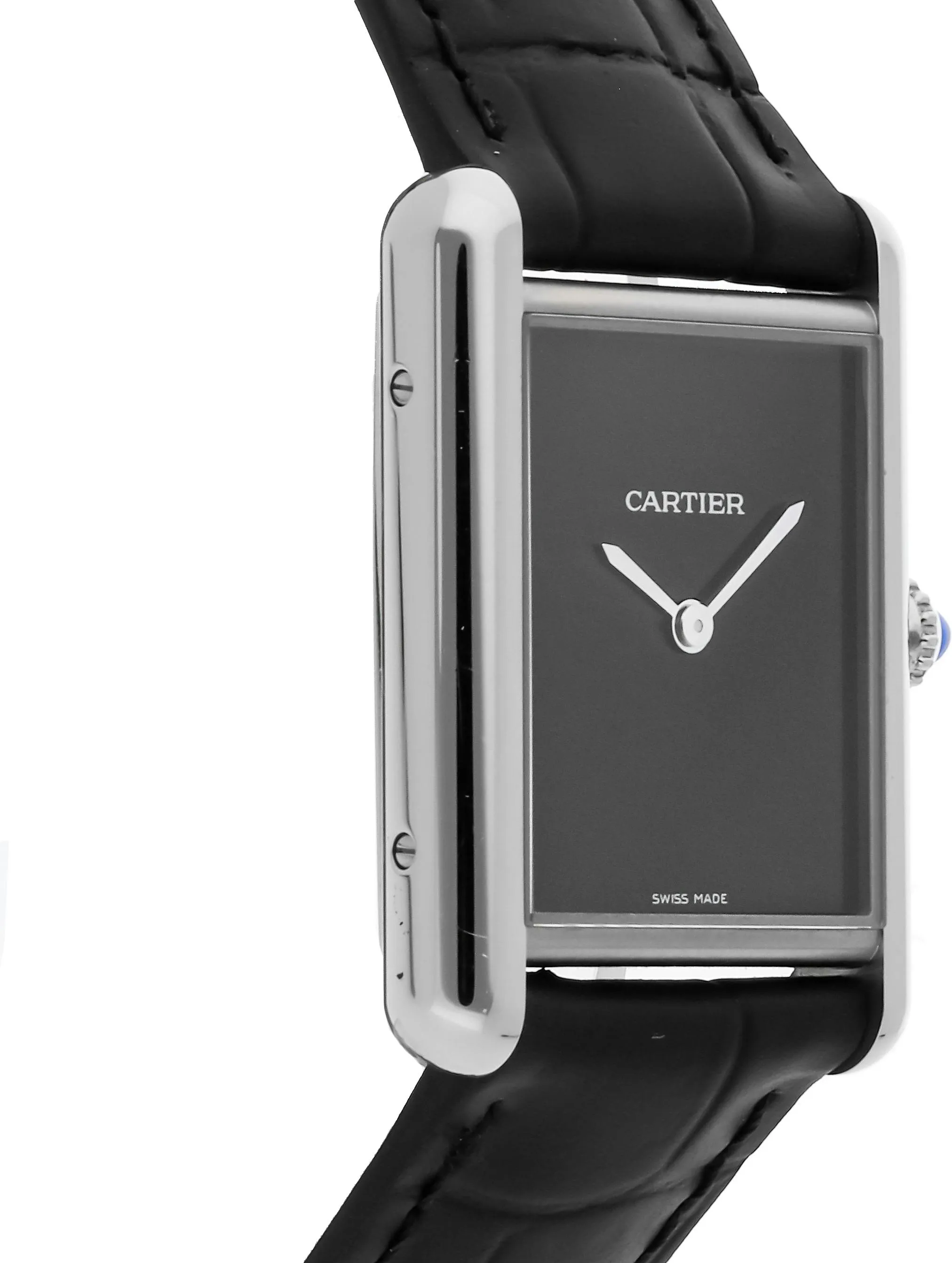 Cartier Tank WSTA0072 33mm Stainless steel Black 2