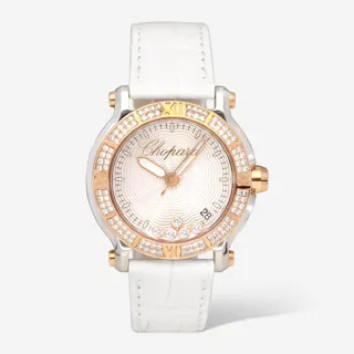 Chopard Happy Sport 278551-6003 Stainless steel and 18k rose gold Silver