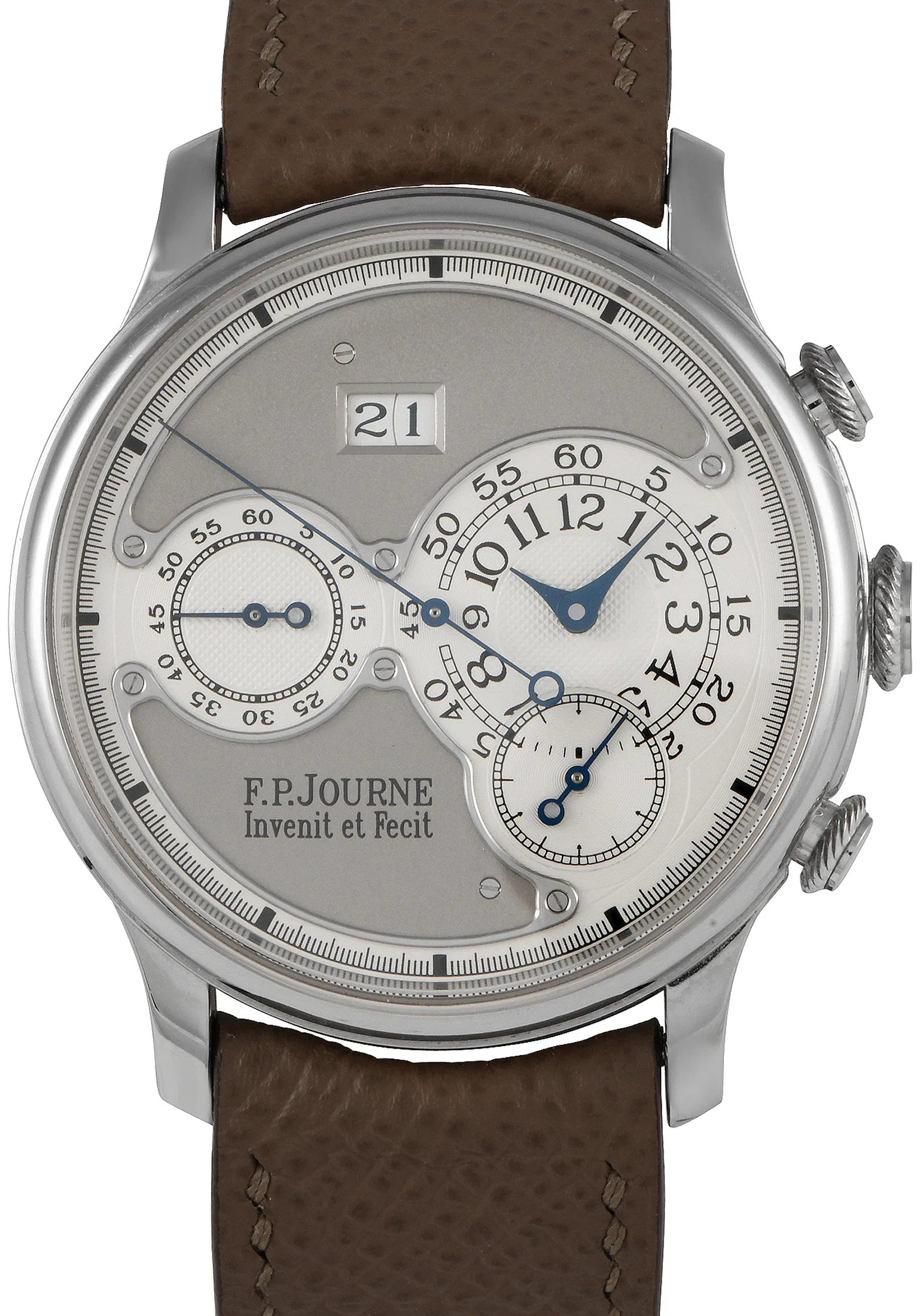 F.P. Journe Octa Octa Chronographe 38mm Platinum Silver