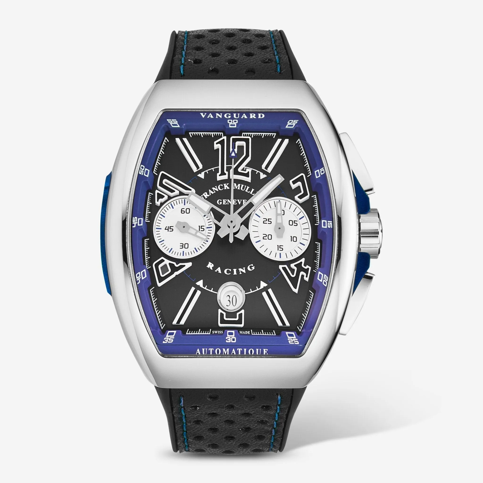 Franck Muller Vanguard 45CCBLKBLU Stainless steel Black