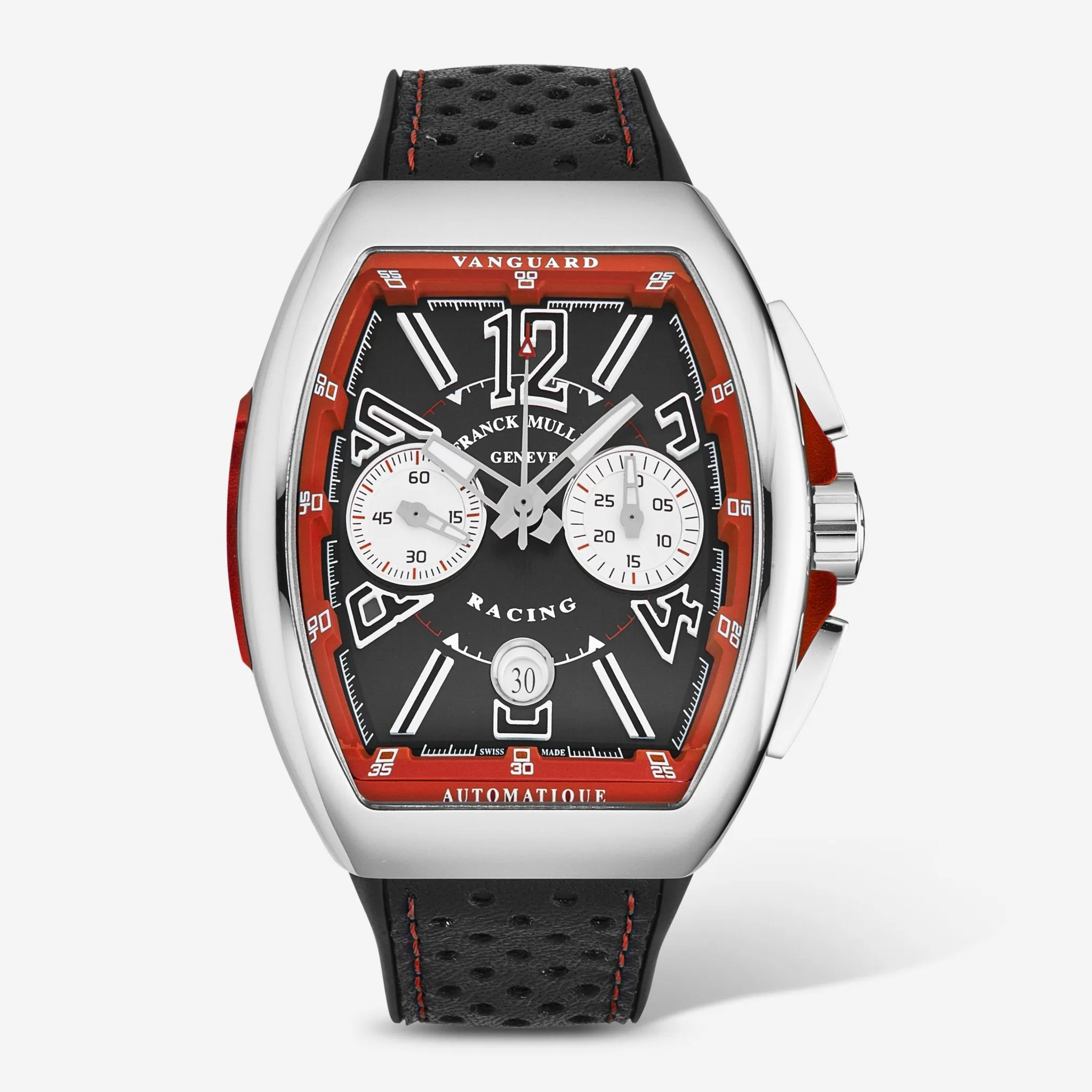 Franck Muller Vanguard 45CCBLKRED Stainless steel Black