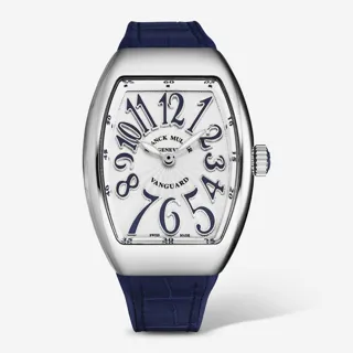 Franck Muller 8038QZRELRACSIL Stainless steel Silver