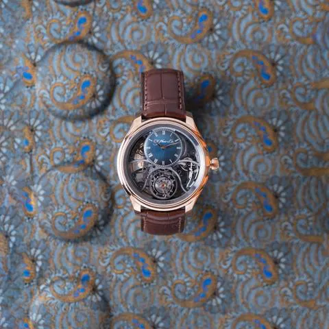 H. Moser & Cie. Endeavour 1811-0400 42mm Rose gold Skeletonized