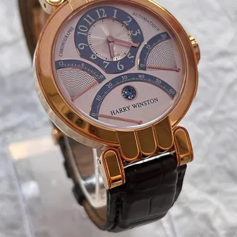 Harry Winston Premier 200-MMTZ39W 39mm Rose gold White 2