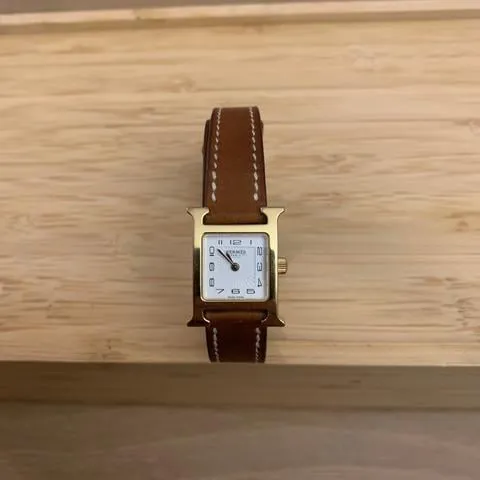 Hermès Heure H HH1.101 17mm Stainless steel Gold