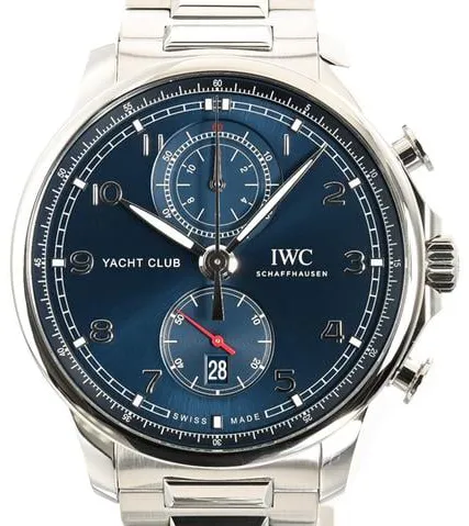 IWC Portugieser IW390701 44.5mm Stainless steel Blue