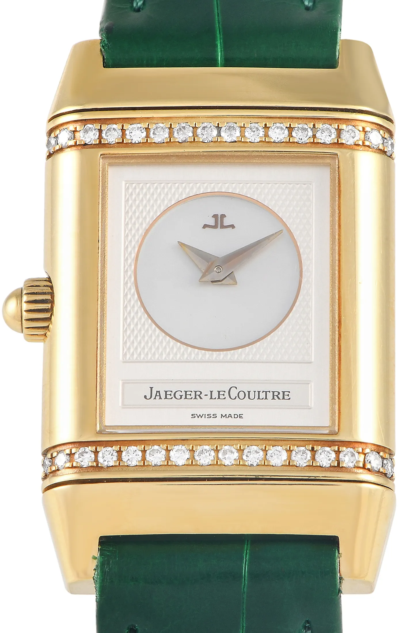 Jaeger-LeCoultre Reverso Duetto 266.1.44 33mm Yellow gold and 18k yellow gold Silver 1