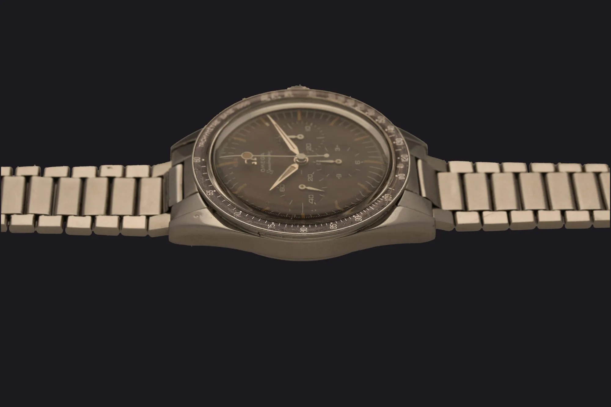 Omega Speedmaster 2998-1 39mm Stainless steel Brown 17