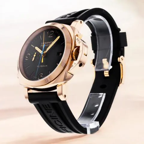 Panerai Luminor 1950 PAM 00525 44mm Rose gold Black 1