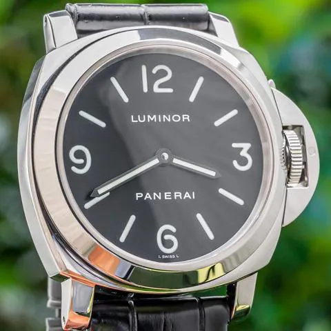 Panerai Luminor Base PAM 00112 44mm Stainless steel Black 5