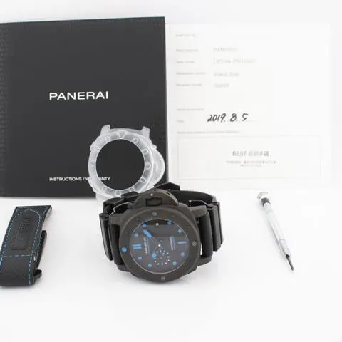 Panerai Luminor GMT Automatic PAM 01616 47mm Carbon fiber Black 11