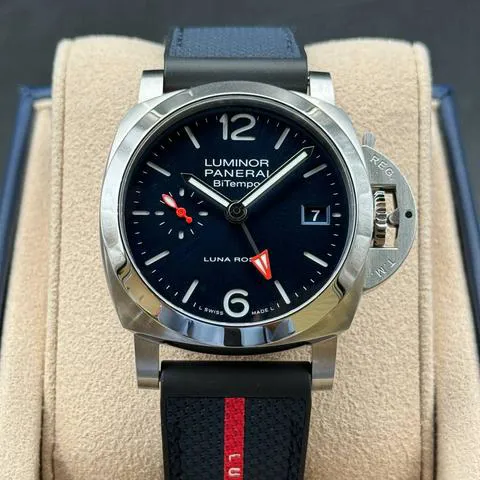 Panerai Luminor PAM01404 40mm Stainless steel Blue