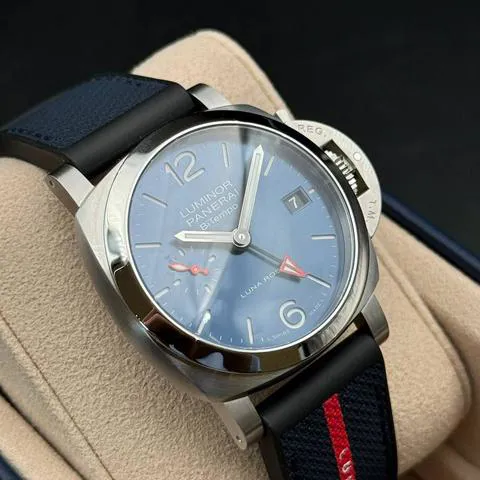 Panerai Luminor PAM01404 40mm Stainless steel Blue 2