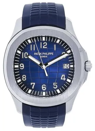 Patek Philippe Aquanaut 5168G-001 42mm White gold Blue