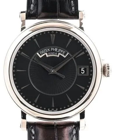 Patek Philippe Calatrava 5153G-001 37mm White gold Black