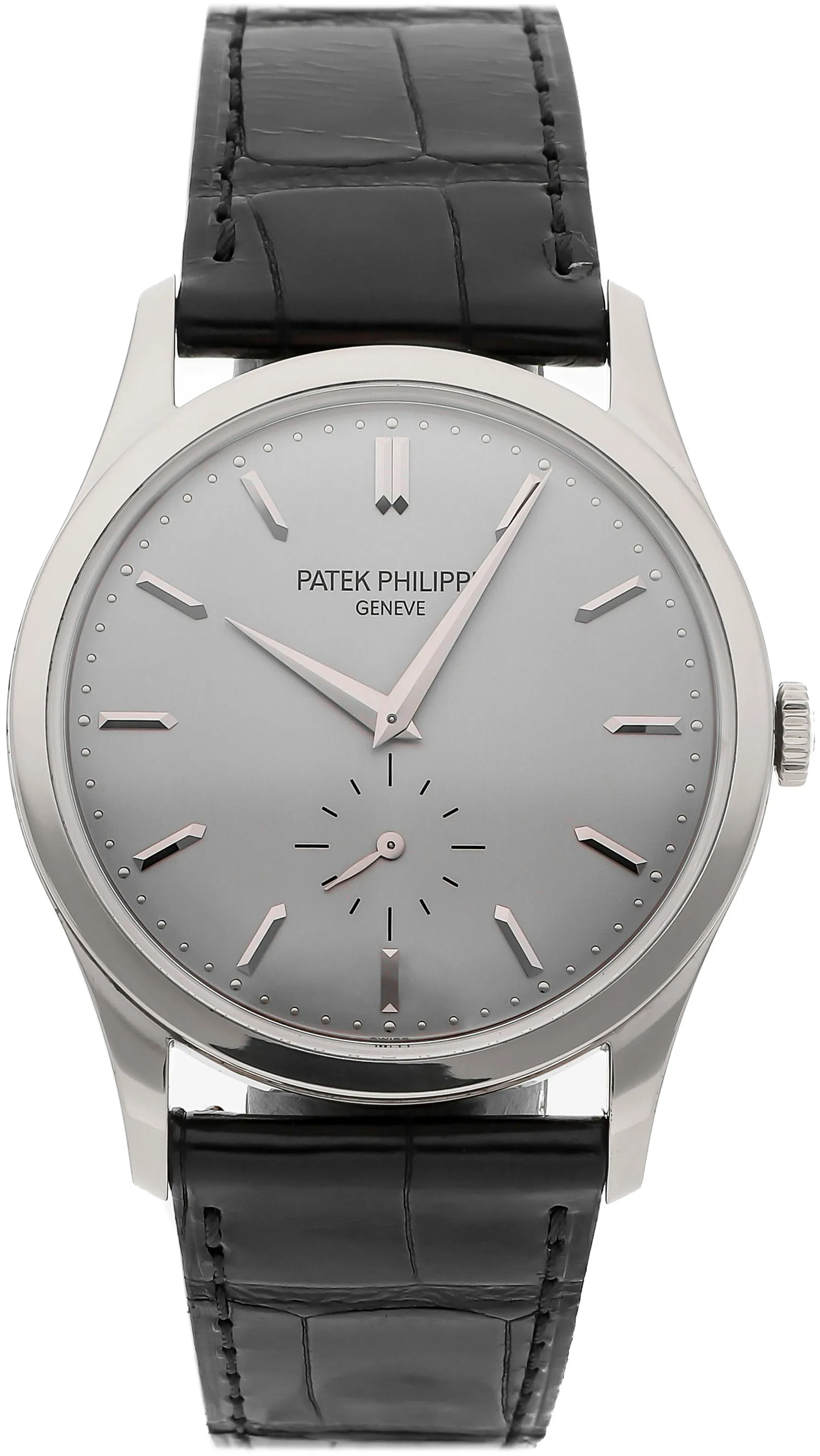 Patek Philippe Calatrava 5196G-001 37mm White gold Silver