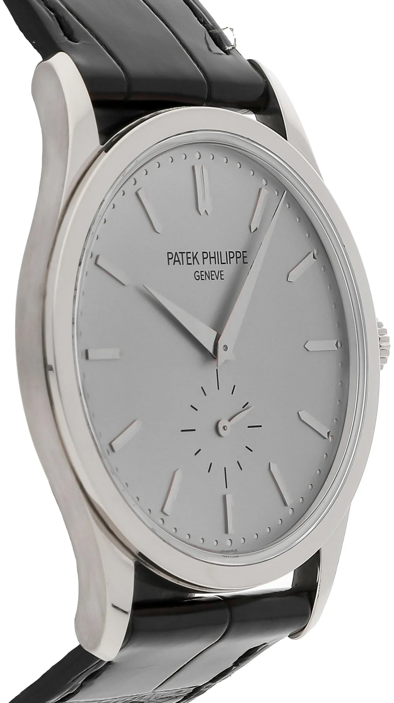 Patek Philippe Calatrava 5196G-001 37mm White gold Silver 2