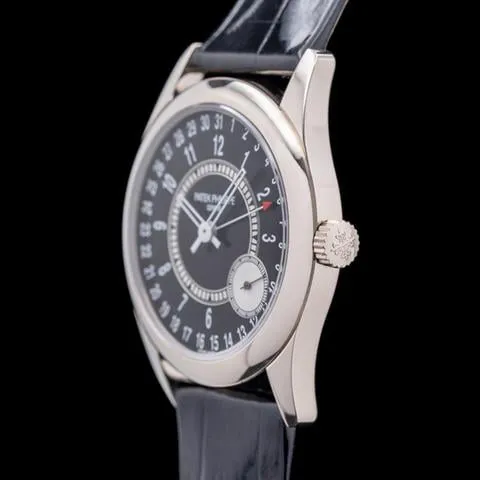 Patek Philippe Calatrava 6006G-001 39mm White gold Black 2