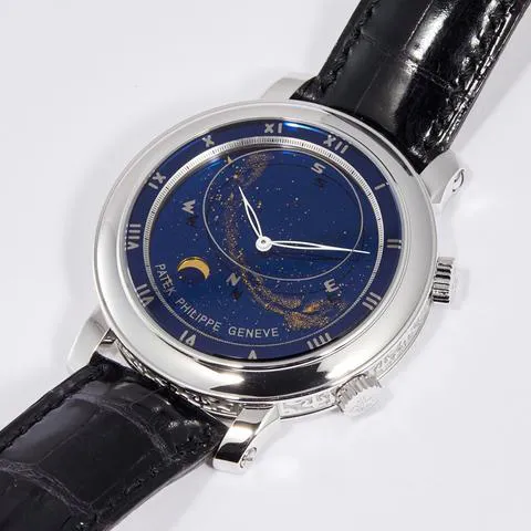 Patek Philippe Celestial 5102G-001 43mm White gold Blue