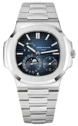 Patek Philippe Nautilus Moonphase 5712/1A-001 40mm Stainless steel Blue