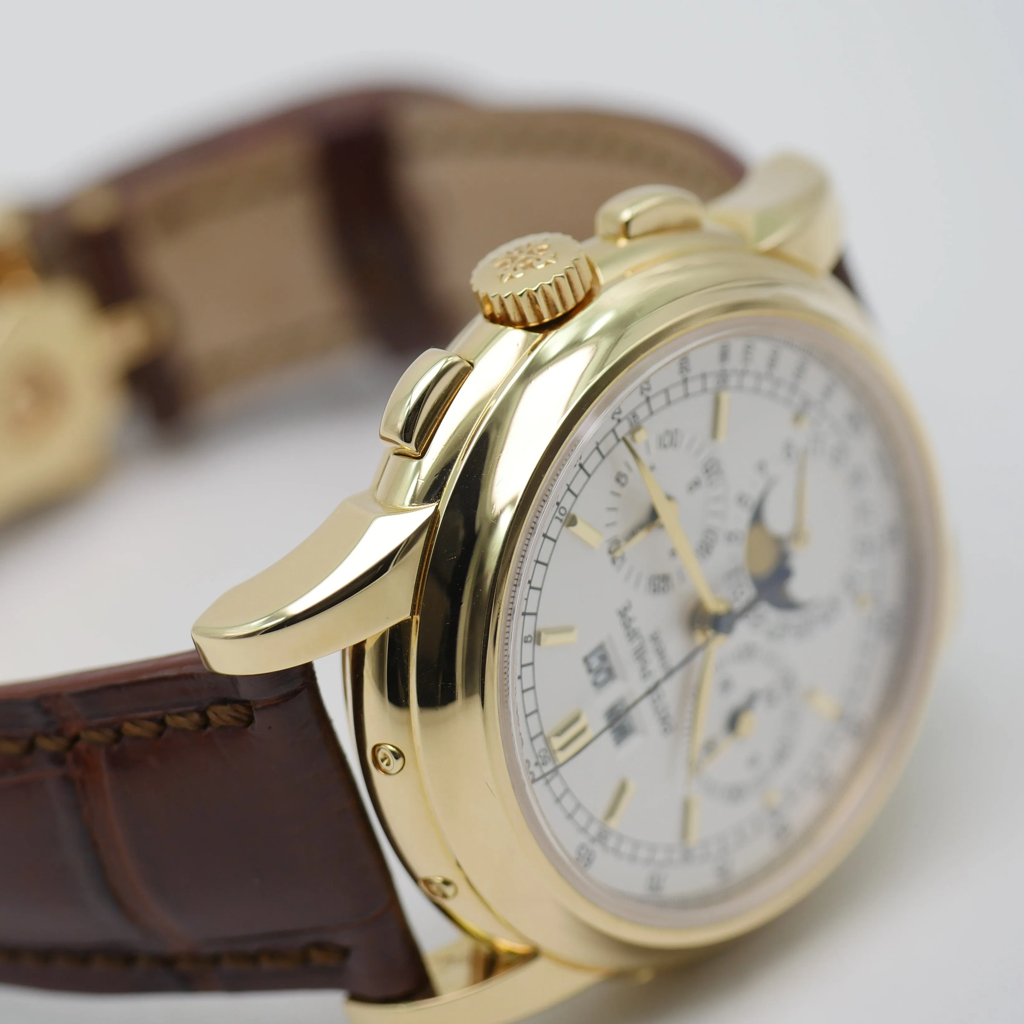 Patek Philippe Perpetual Calendar Chronograph 5970J-001 Yellow gold Silver 10