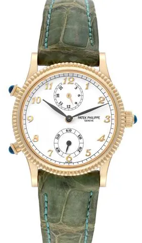 Patek Philippe Travel Time 4864J-001 29mm Yellow gold White 7