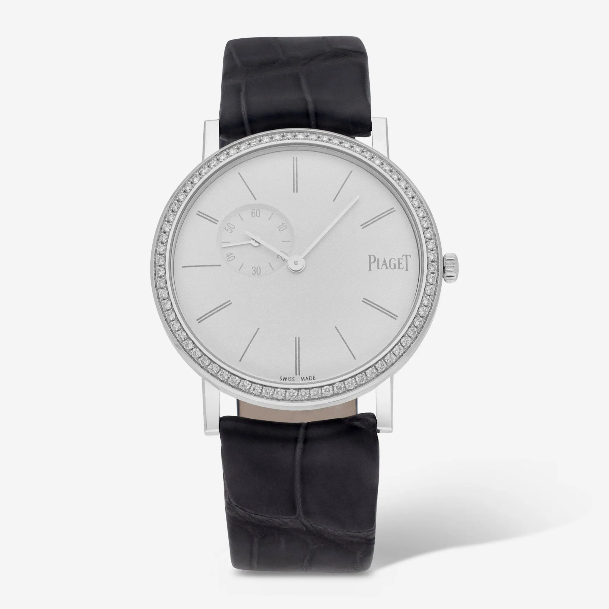 Piaget Altiplano G0A39106 34mm White gold and 18k white gold Silver