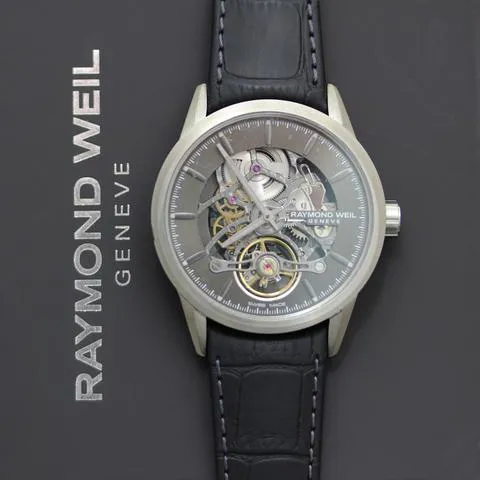 Raymond Weil Freelancer 2785-TI1-60001 42mm Stainless steel Skeletonized