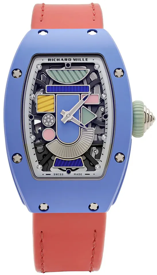 Richard Mille RM07-01 RM07-01 WG-TZP-PB 31.4mm Ceramic Skeletonized