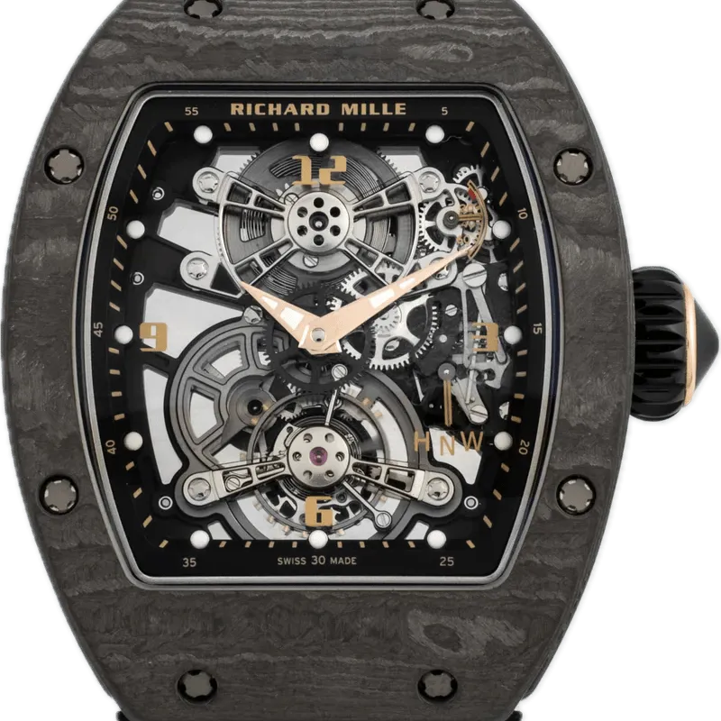 Richard Mille RM 17-01 RM17-01 CA 48.15mm Carbon fiber Skeletonized