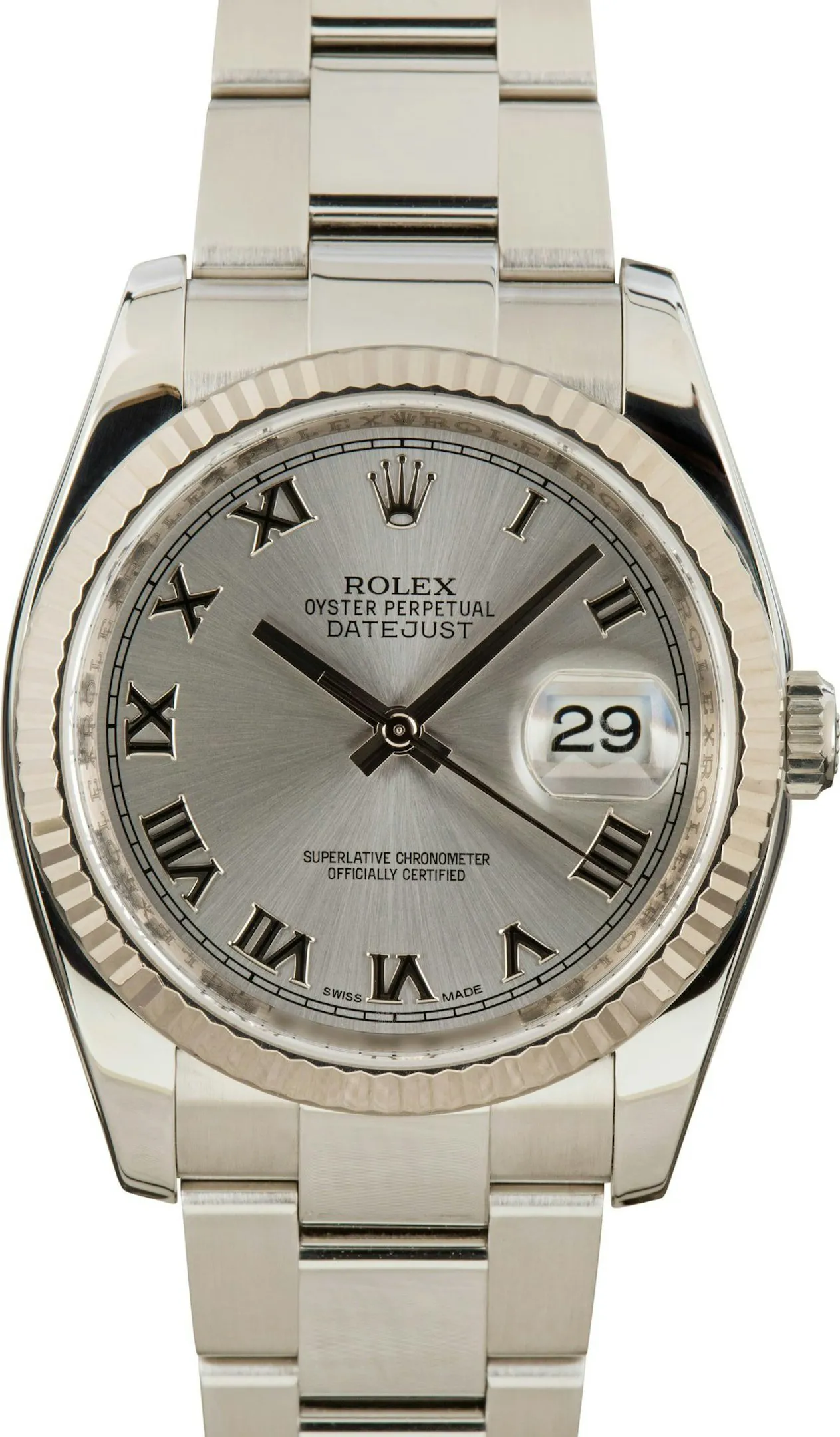 Rolex Datejust 36 116234 36mm Stainless steel Silver