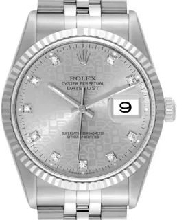 Rolex Datejust 36 16234 Stainless steel Silver