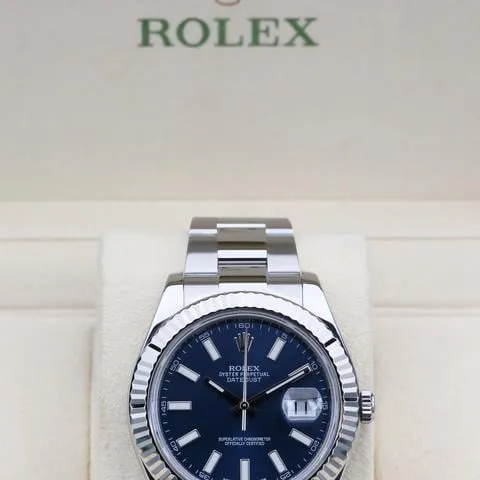 Rolex Datejust II 116334 41mm Stainless steel Blue 3