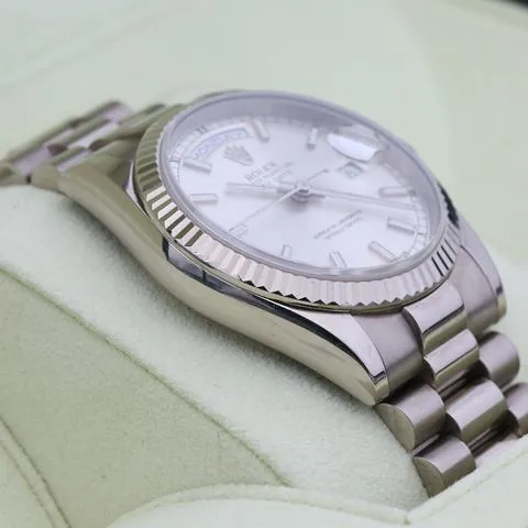 Rolex Day-Date 36 118239 36mm White gold Silver 6