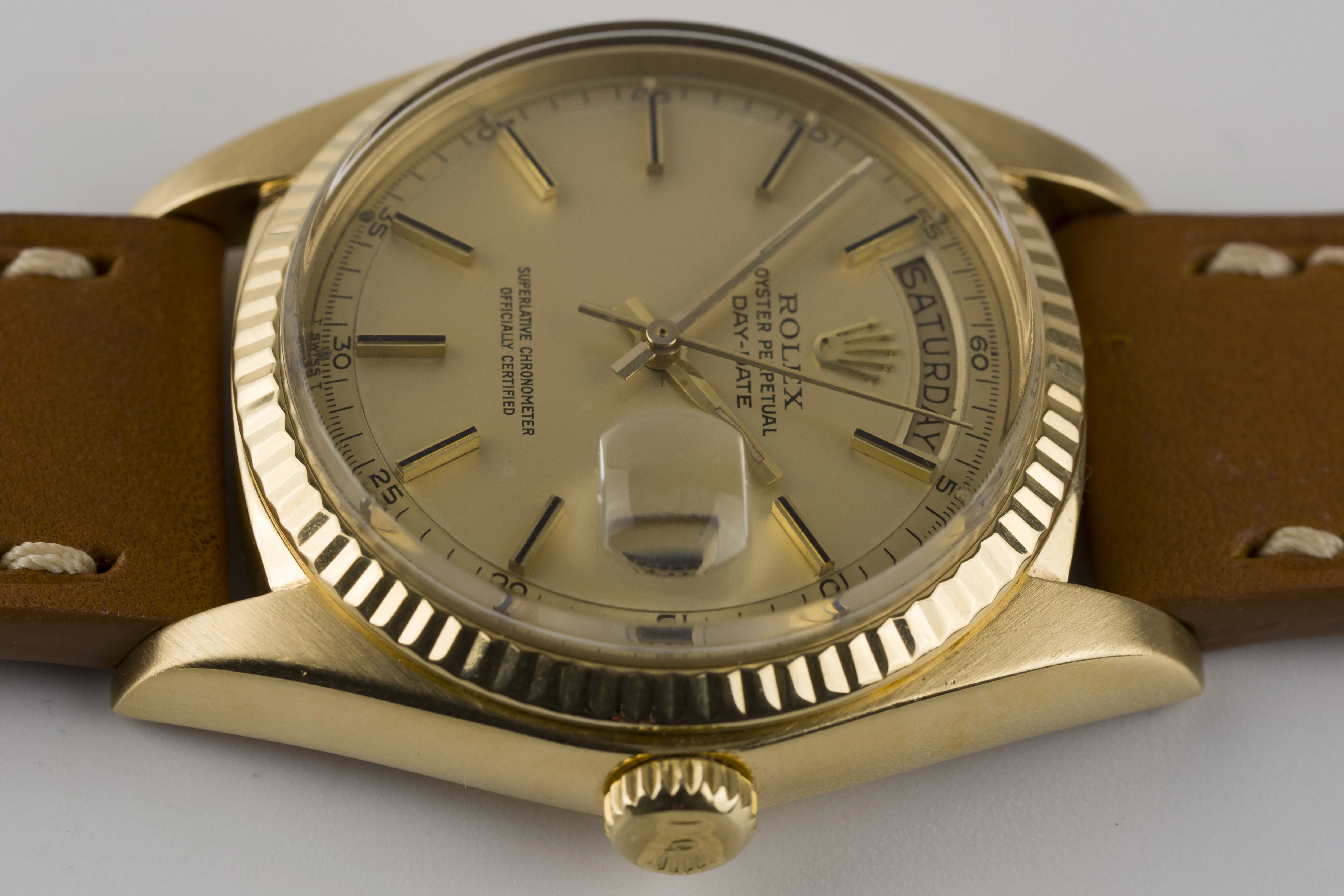 Rolex Day-Date 36 1803 36mm Yellow gold and 18k yellow gold Champagne 13