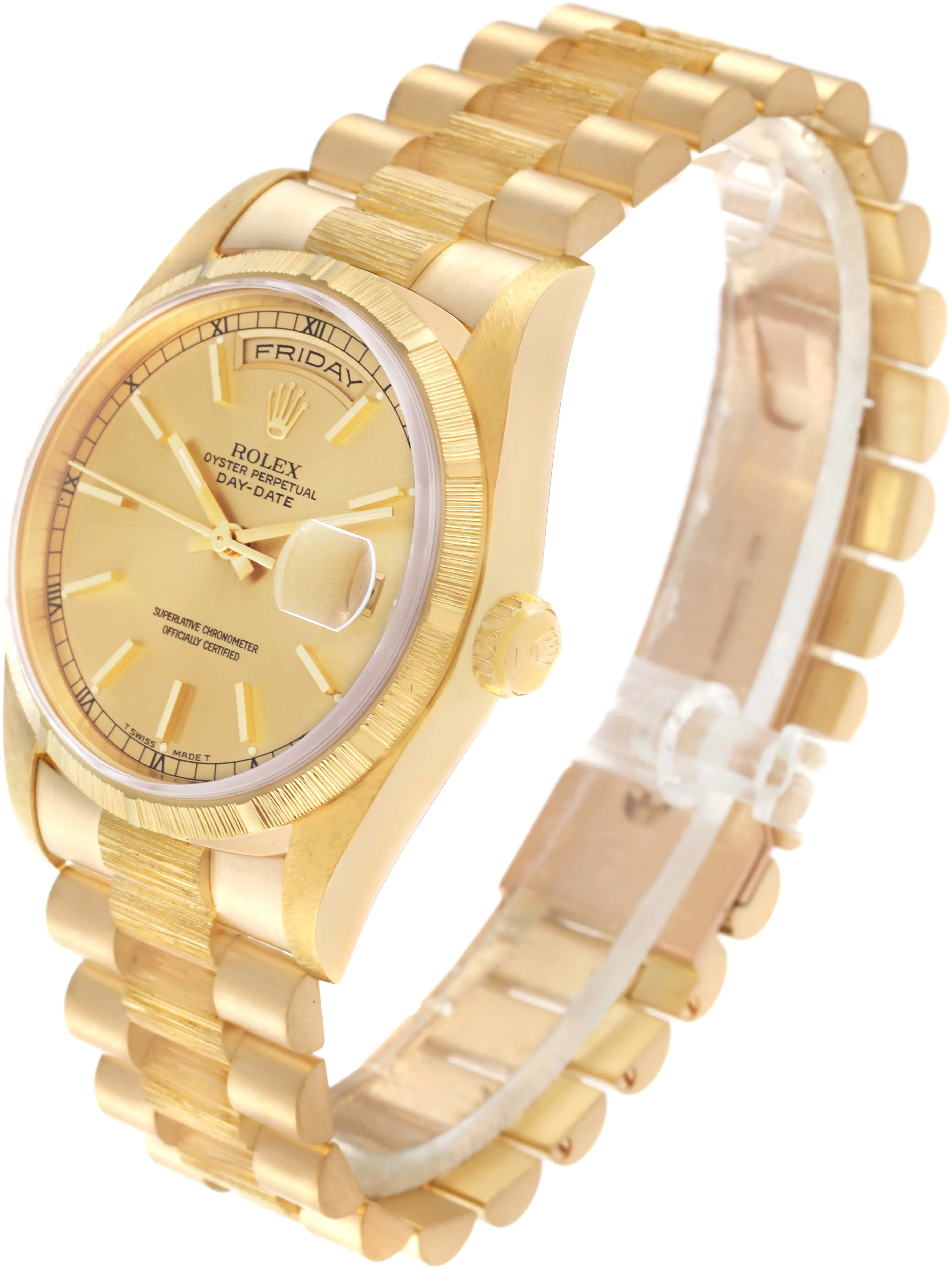 Rolex Day-Date 36 18248 36mm Yellow gold Champagne 4