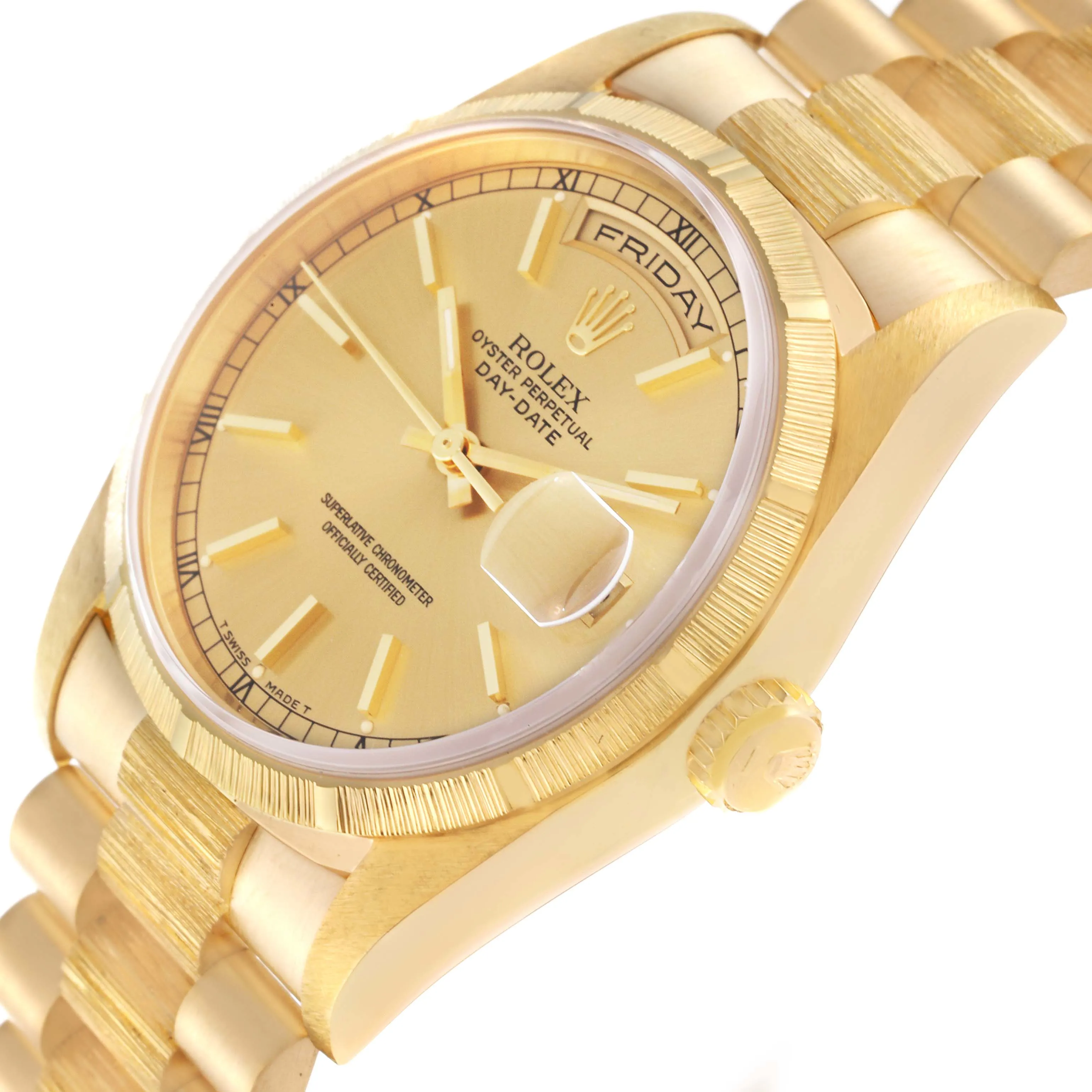 Rolex Day-Date 36 18248 36mm Yellow gold Champagne 5