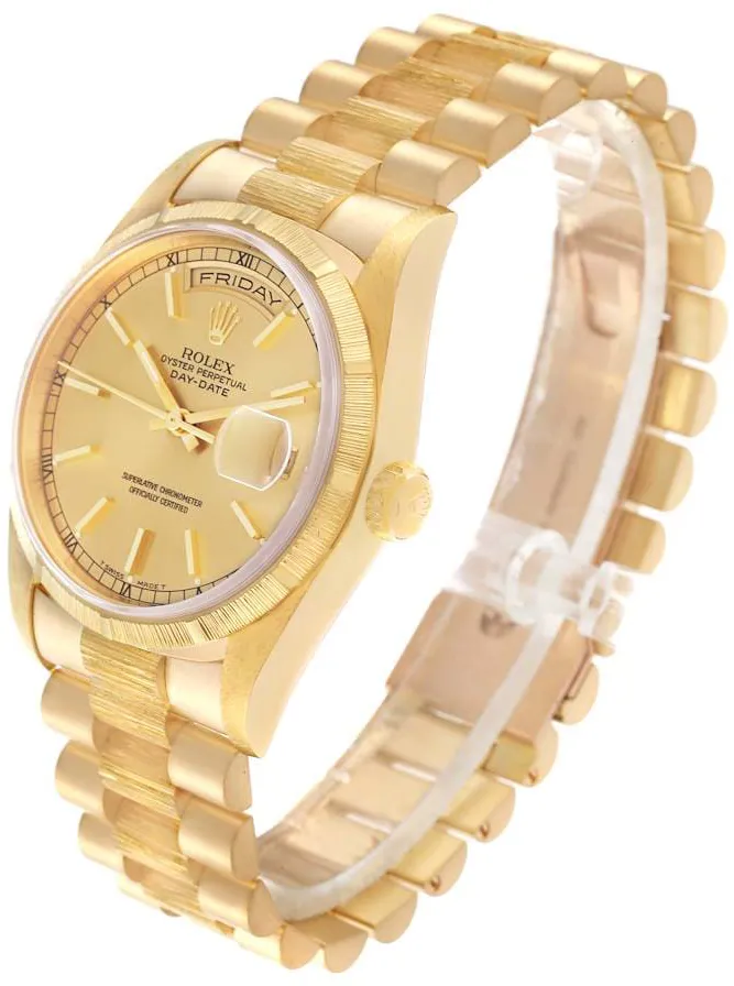 Rolex Day-Date 36 18248 36mm Yellow gold Champagne 1