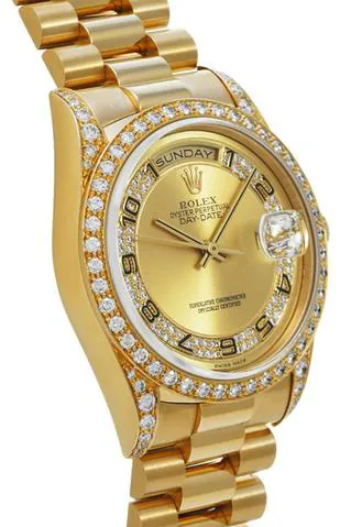 Rolex Day-Date 36 18388 36mm Yellow gold Champagne 2