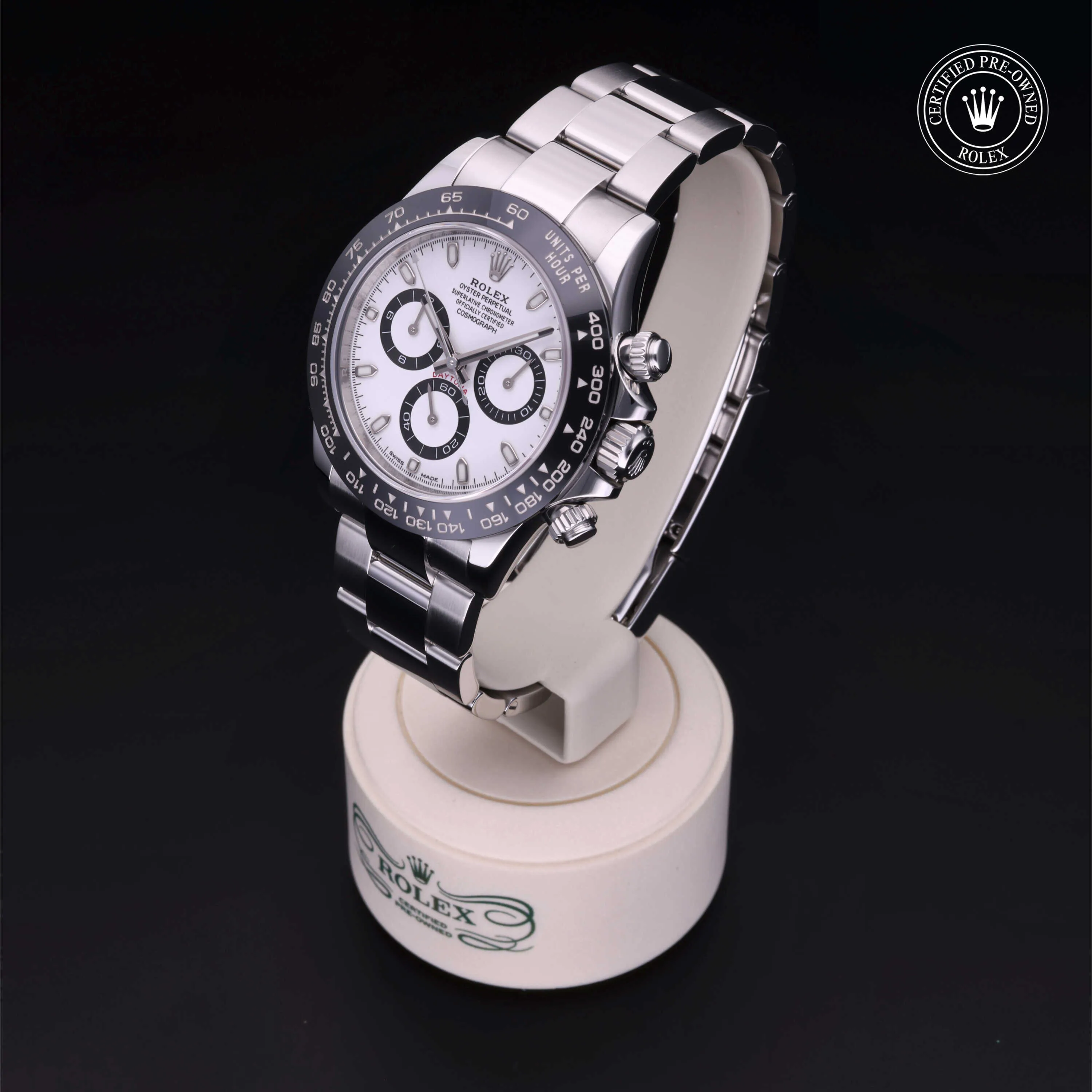 Rolex Daytona 116500LN-0001 40mm Oystersteel white/black 2