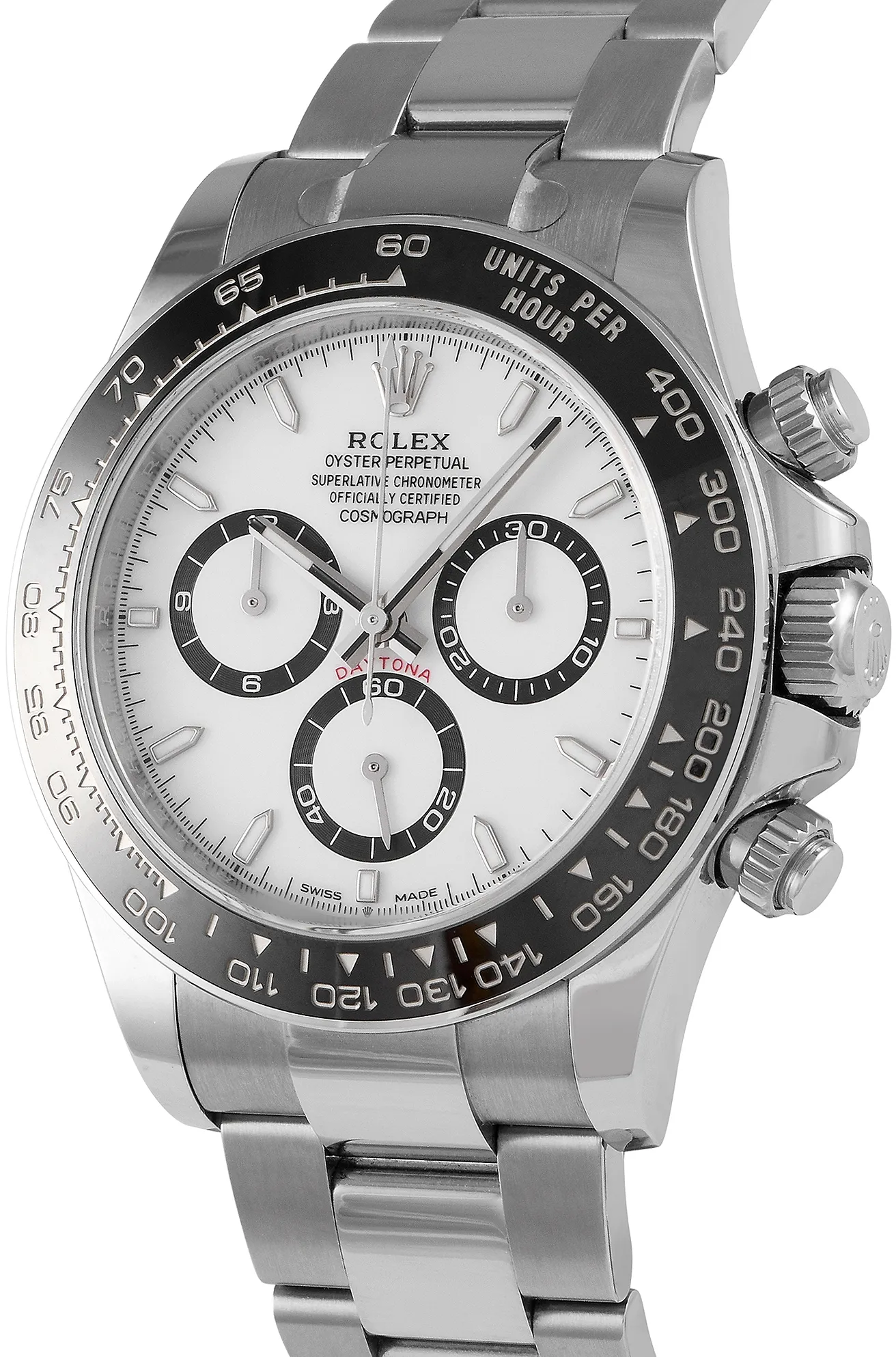 Rolex Daytona 126500LN 40mm Stainless steel White 1