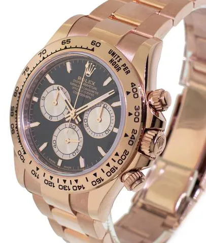 Rolex Daytona 126505 40mm Rose gold Black